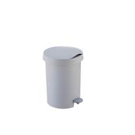 Sunware Poubelle à Pédale Zodiac - 5L - Gris - Couleur Gris - Contenu 5 l