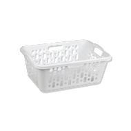 Wasmand - 50L - Plastiek - Wit - Topper - Merk Merkloos - Inhoud 50 l - Kleur Wit - Materiaal Plastiek