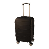 Kena Trolley Handbagage Koffer Hard - 55cm - Zwart - Merk DDD - Kleur Zwart - Hoogte 55 cm