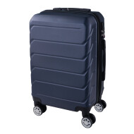 Kena Trolley Handbagage Koffer Hard - 55cm - Blauw - Merk DDD - Hoogte 55 cm - Kleur Blauw