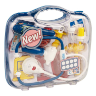 Dokter Speelset - Licht en Geluid - Koffer met Accessoires - Merk DDD Toys - Leeftijd vanaf 3 jaar