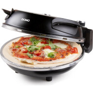 Domo Pizza Oven My Express Pizza - Met Steen - Zwart