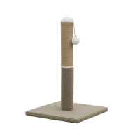 Krabpaal Luna - 35x35x53cm - Bruin - Merk Euro Pet - Kleur Bruin