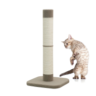 Krabpaal Mimi - 39x39x80cm - Wit - Merk Euro Pet - Kleur Wit