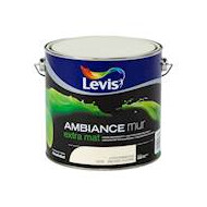 Ambiance mur mat ivoorbeige 2,5 L - Merk Levis