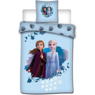 Dekbedovertrek Frozen 2 140X200 Flanel - Merk Disney - Kleur Meerkleurig