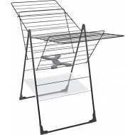 Leifheit Classic 250 Flex - 25m delongueur de séchage - Noir - Marque Leifheit - Matériel Métal