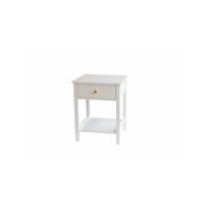 Jitha Console - 30x35x52cm - Hout - Wit - Merk DDD - Aantal lades 1 - Kleur Wit