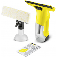 Karcher WV6 Plus Ruitenreiniger - Werkbreedte 280mm - Incl. Spuitfles met Microvezeldoek - Geel - Merk Karcher