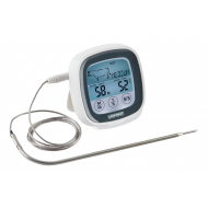 Leifheit 3223 Digitale Oven en BBQ Thermometer - Wit/Grijs - Merk Leifheit