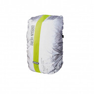 Wowow Reflecterende Rugzakhoes Urban Hero - Waterdicht - 30L/35L -  Zilver/Geel - Merk Wowow