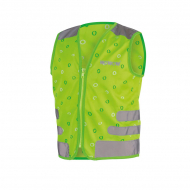 Wowow Design Fluo Hesje Kind Nuty Jacket - L - Groen/Zilver - Merk Wowow