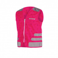 Wowow Veste Fluorescente Enfant Design Nuty Jacket - XS - Rose/Argent - Marque Wowow