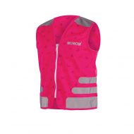 Wowow Design Fluo Hesje Kind Nuty Jacket - L - Roze/Zilver - Merk Wowow