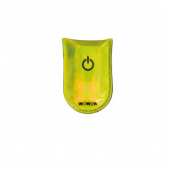 Wowow USB Rechargeable Led Lampe Magnetlight 2.0 - Leds Rouges - Verrouillage Magnétique - Jaune - Marque Wowow