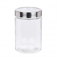 Excellent Houseware Voorraadpot - 1200ml - Glas - Transparant - Kleur Transparant - Materiaal Glas