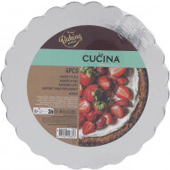 La Cucina Plateau Gateau - Servir - Ø25cm - Papier - Blanc - Matériel Papier traité - Couleur Blanc