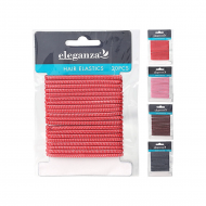 Eleganza Haarelastieken - Multicolor - 20 Stuks - Merk Eleganza - Haaraccessoires Elastiek