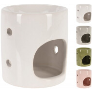 Jacob Hooy Oliebrander - Verdamp  Verdunde Olie - H9,2cm -  Porselein - Multicolor