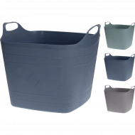Kpm Kuip - Flexibel - Vierkant - 50x50x50cm - 40L - Kunststof - Multicolor - Kleur Multicolor