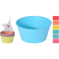 Excellent Houseware Bols Set - 12,5x12,5x6cm - Plastique - Multicolore - 6 Pièces - Matériel Matière plastique - Couleur Multicolore