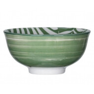 Excellent Houseware Bol - Durable - Facile d'Entretien - 260ml/Ø116mm - Porcelaine - Vert - Matériel Porcelaine - Couleur Vert
