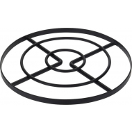 Excellent Houseware Panonderzetter - Ø23cm - Staal - Zwart