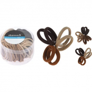 Haarelastieken - Bruin - 84 Stuks - Merk Merkloos - Haaraccessoires Elastiek