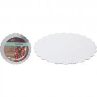La Cucina Plateau Gateau - Servir - Ø30cm - Papier - Blanc - Matériel Papier traité - Couleur Blanc