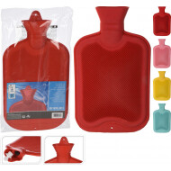 Excellent Houseware Bouillotte - Multifonctionnelle - 2L - Caoutchouc - Multicolore