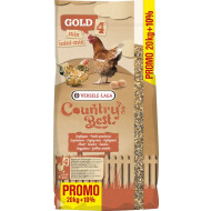 Versele-Laga Country`s Best kippenvoer - Gold 4 Mix Kip-Graan met Legkorrel - 22kg - Merk Versele-Laga - Inhoud 22 kg