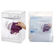 Ultra Clean Waszak met Ritssluiting - 40x30cm en 30x25 cm - Polyester - Wit