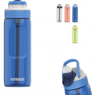 Kambukka Lagoon Drinkfles 750ml - Geïntegreerd Rietje - BPA Vrij - Lekvrij - Crisp Blue - Merk Kambukka - Inhoud 750 ml - Kleur Blauw