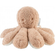 Nattou Teddy Knuffel Octopus - 20cm - Karamel - Merk Nattou