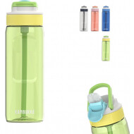 Kambukka Lagoon Drinkfles 750ml - Geïntegreerd Rietje - BPA Vrij - Lekvrij - Playful Garden - Merk Kambukka - Inhoud 750 ml - Kleur Groen