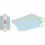 Snijplank-Set - Gebruiksvriendelijk - 29x19cm & 35x24,5cm - Plastiek - Groen & Blauw - 2 stuks - Merk Merkloos