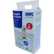 Savic Puppytrainer Navulpads Larg - 60cm x 45 cm - 15 pads - Geschikt voor Honden