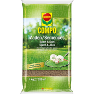 Compo Gazonzaad Sport & Spel - voor intensief gebruikte gazons - 4kg - 200m² - Merk Compo - Inhoud 4 kg - Type zaad Gazon