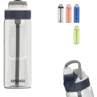 Kambukka Lagoon Drinkfles 750ml - Geïntegreerd Rietje - BPA Vrij - Lekvrij - Clear 2.0 - Merk Kambukka - Kleur Transparant - Inhoud 750 ml