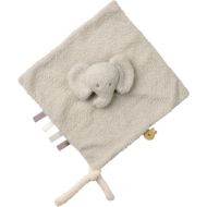 Nattou Teddy Knuffeldoekje Olifant - 39cm - Grijs - Merk Nattou - Kleur Grijs