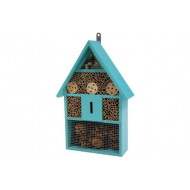 Kinlys Insectenhotel  - 28x9x40cm - Blauw Hout - Merk Kinlys