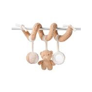 Nattou Teddy Spirale de jeu pour parc - 20cm - Écru Caramel - Marque Nattou