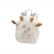Nattou Teddy Rugzak Giraf - 33cm - Ecru - Merk Nattou - Kleur Ecru