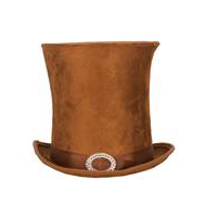 TOPPER HAT BROWN - Taille  One Size - Age Adultes - Sexe Unisex