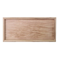 Plat en Bois Rectangulaire - S - 30x14x2cm - Marque DDD