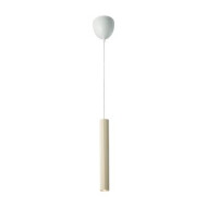 Nordlux Vico Hanglamp - GU10 - Dimbaar - Ø5x40cm - Metaal - Beige - Kleur Beige - Aantal lichtpunten 1 - Fitting Nvt - Type lamp Lamp niet inbegrepen - Materiaal Metaal