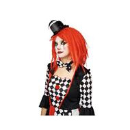 PERRUQUE GAUFRE ROUGE - Sexe Dames - Taille  One Size - Age Adultes