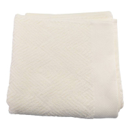 Luxe Handdoek - 50x100cm - Katoen - Creme - Merk DDD