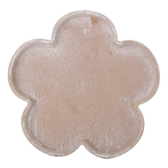 Plat de Fleurs en Bois - M - 25,2x25,2x2,8cm - Marque DDD