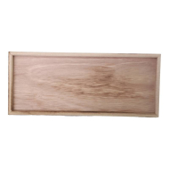 Plat en Bois Rectangulaire - M - 40x17x2cm - Marque DDD